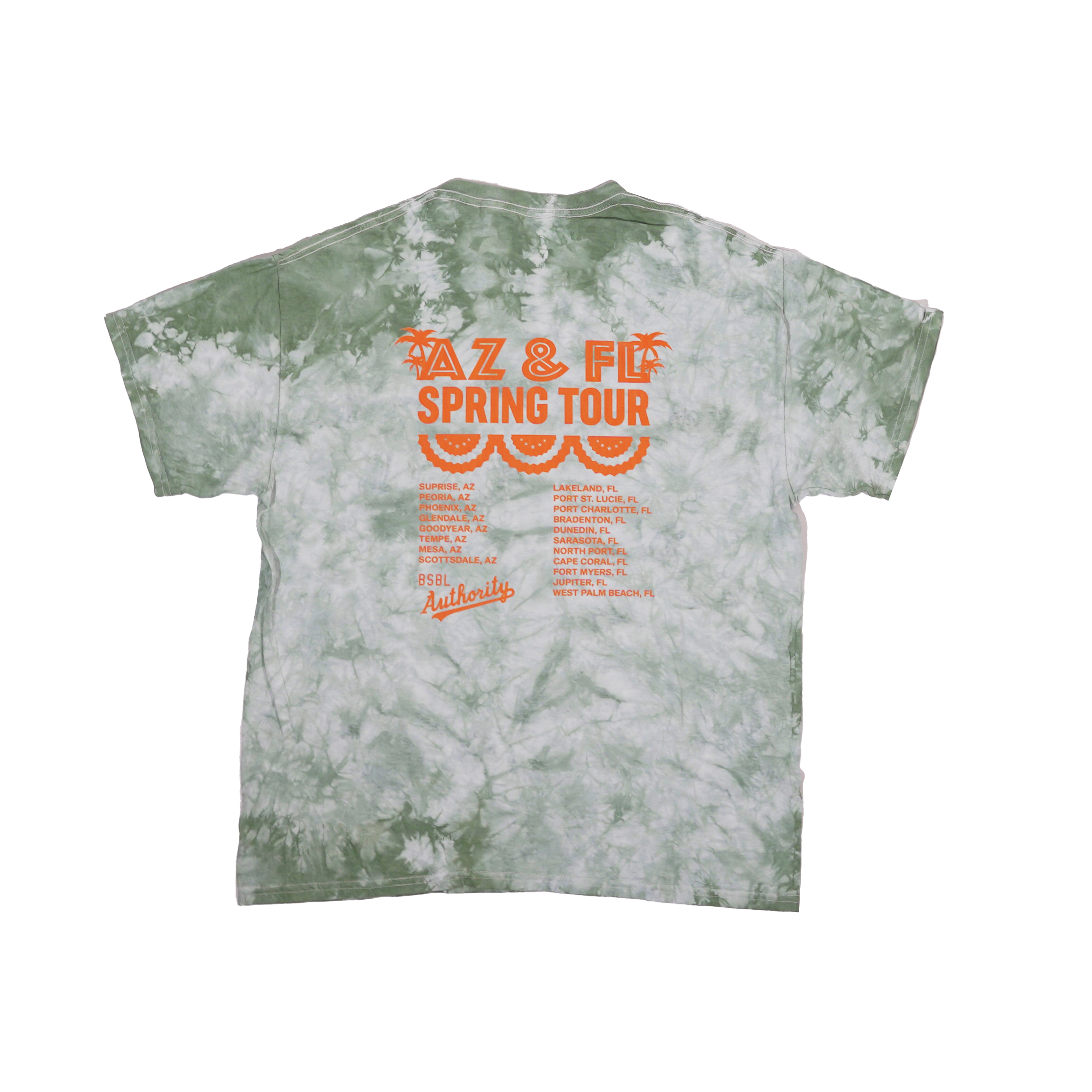 AZ & FL Spring Tour Tee - Grass
