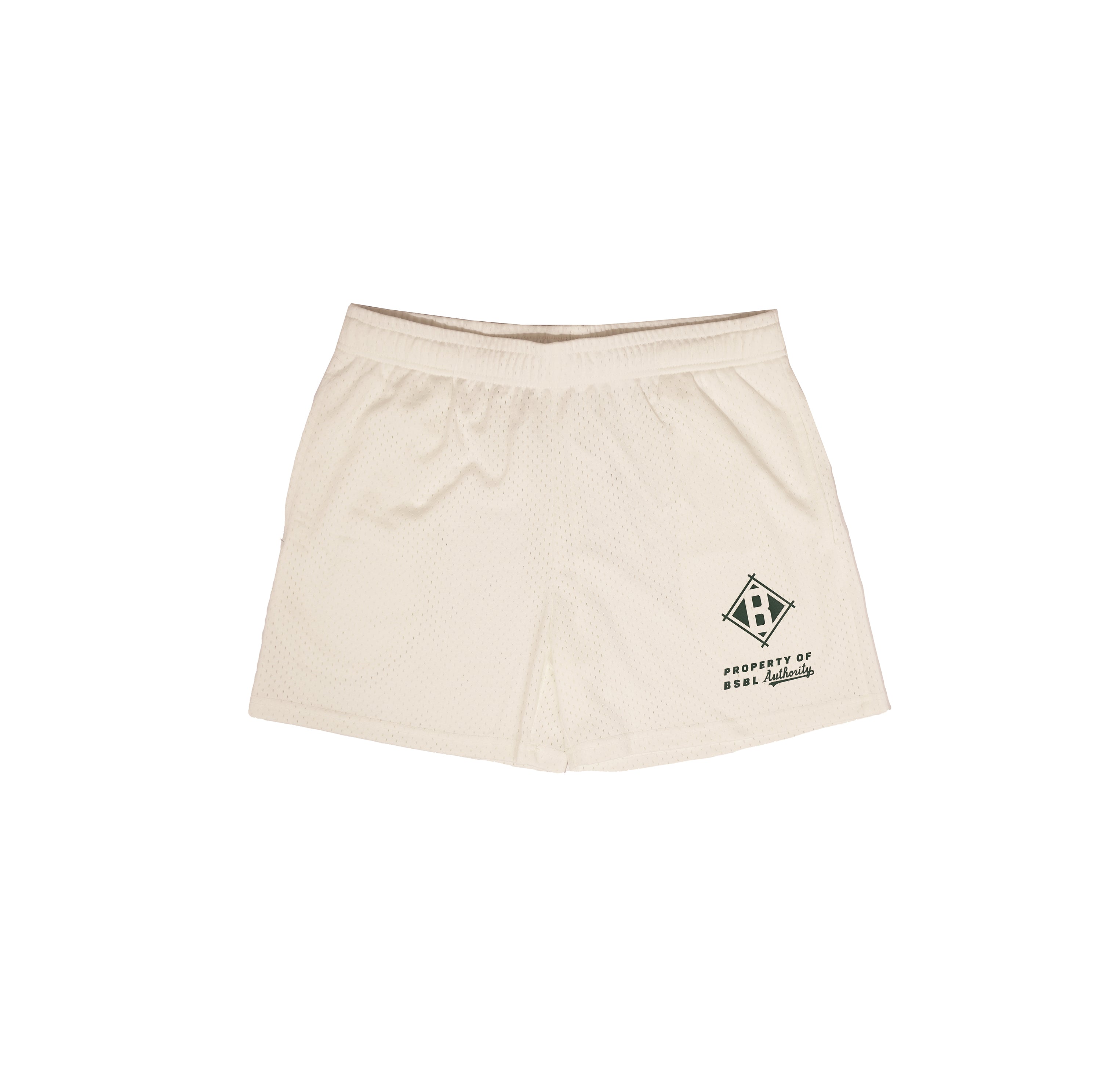 The Ricky 5" Mesh Short - White